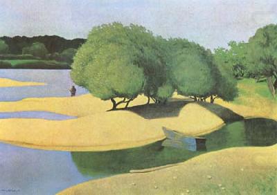 Sandbanks on the Loire (mk09), Felix  Vallotton